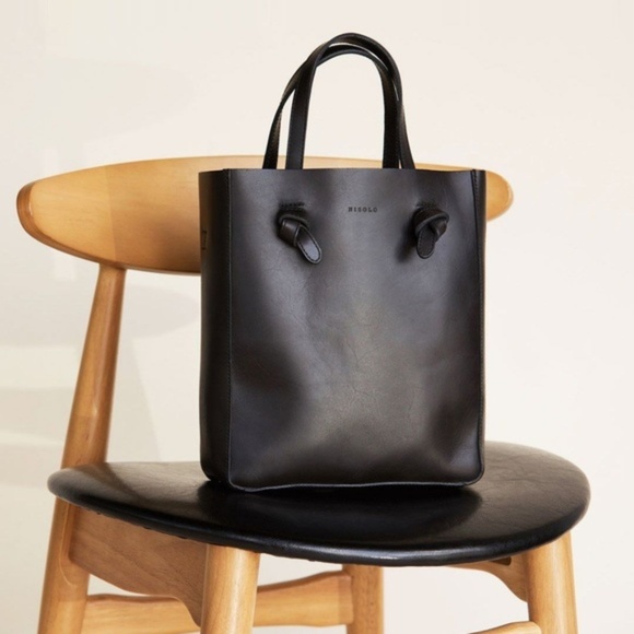 Nisolo Handbags - NISOLO Simone Crossbody Shopper Black